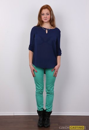 Czech Casting  are proud to present you with a free pics featuring Petra has an amazing shape